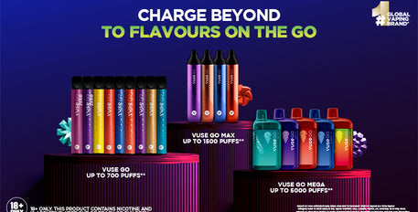 CHARGE BEYOND TO FLAVOUR ON THE GO!