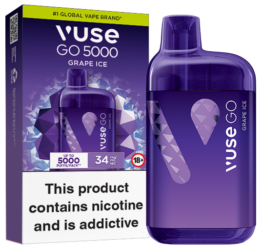 Grape Ice VUSE GO - 5000 Puffs